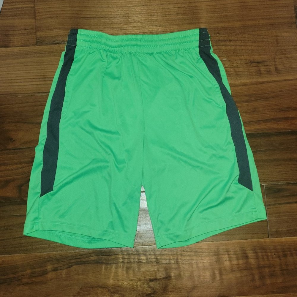 Tek Gear Dry Tek L 14/16 Neon Green Athletic Shorts